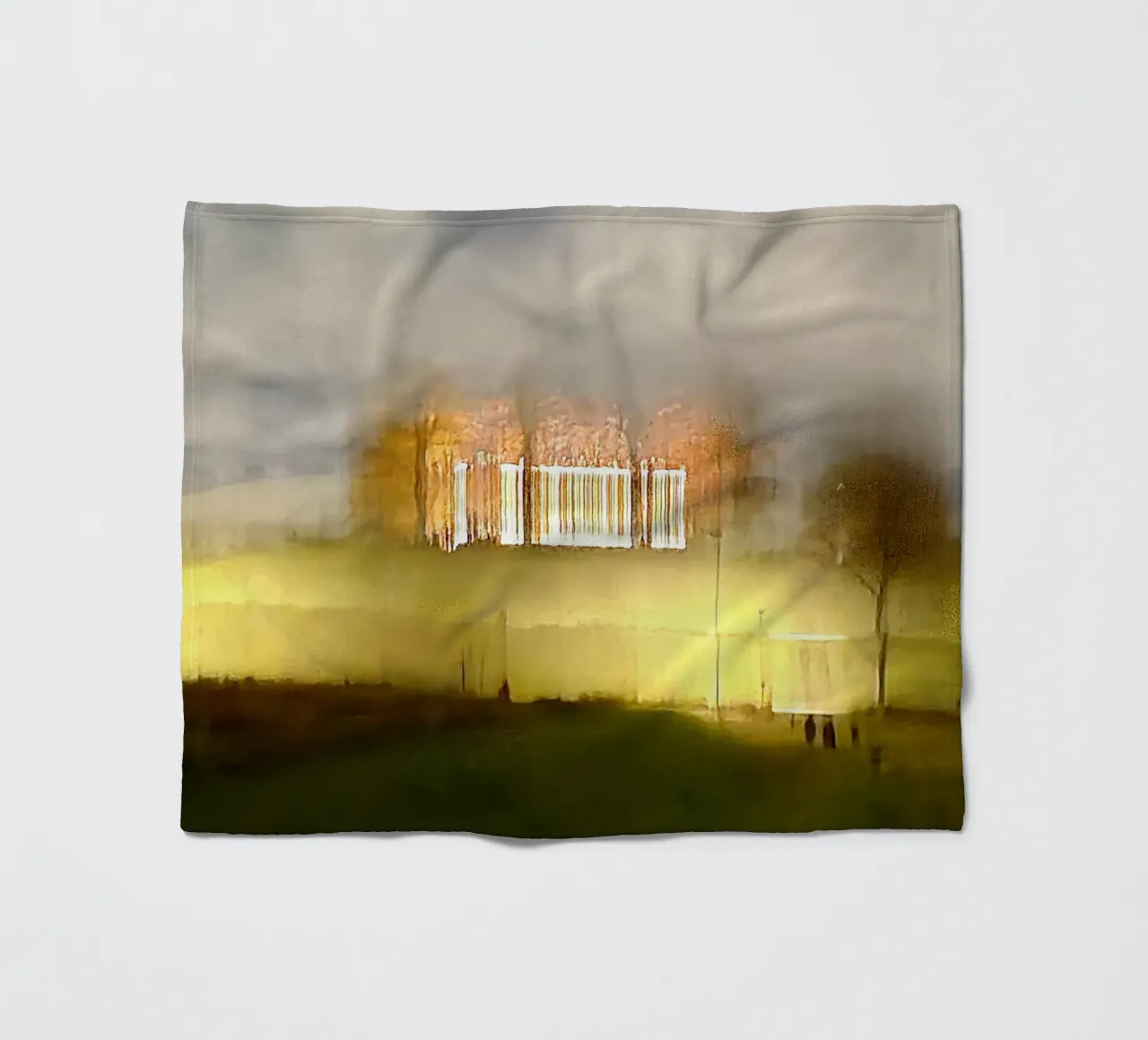 Landschaft Fleecedecke von Piccola Serenata