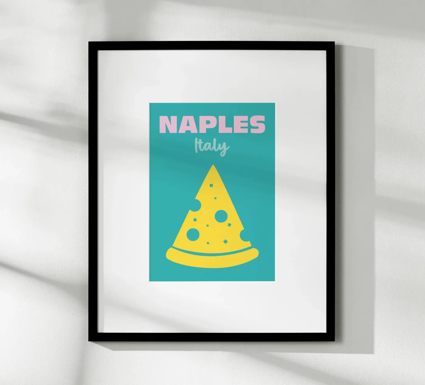Naples, Italy poster da Colorful Homes