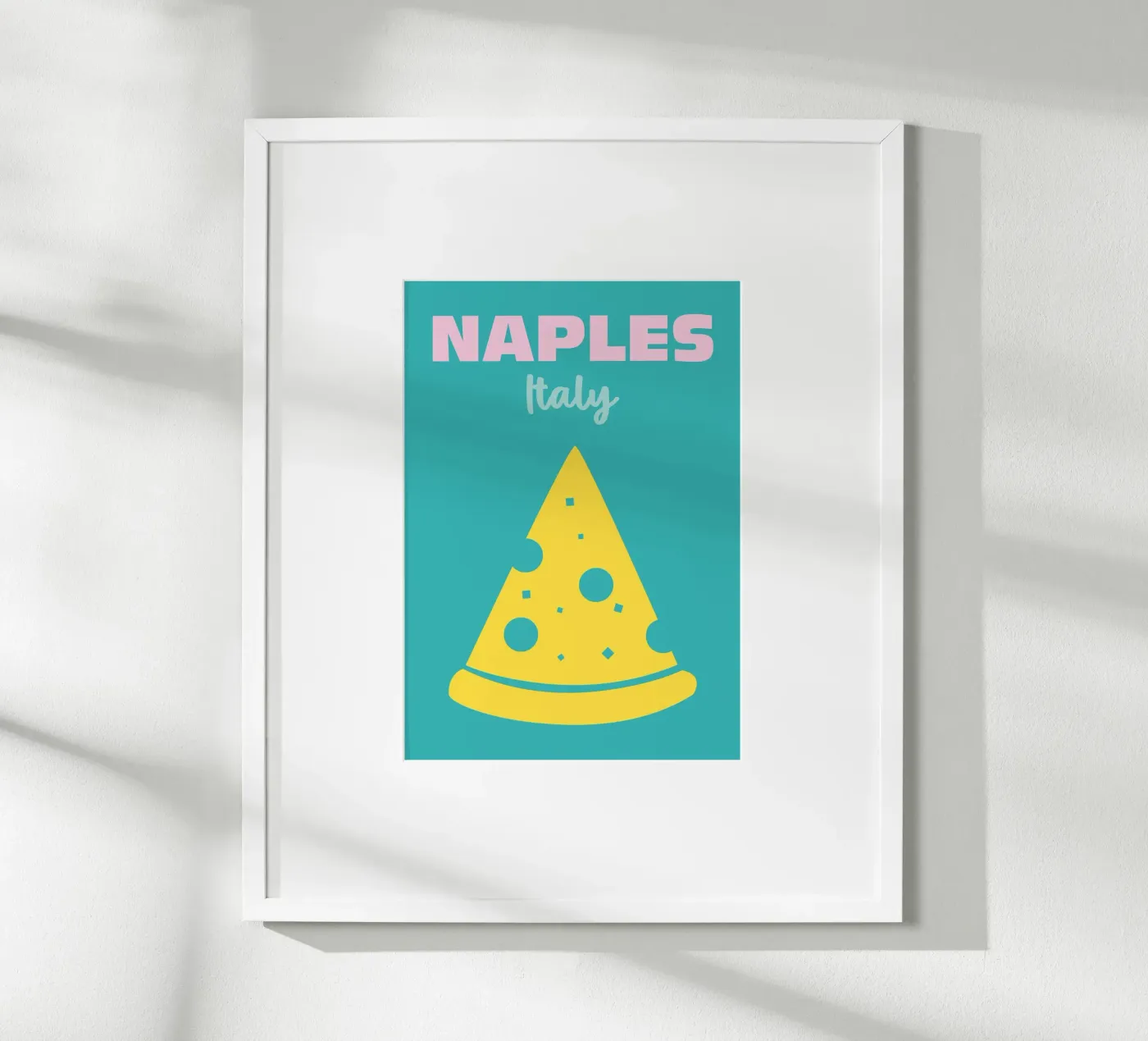 Naples, Italy poster da Colorful Homes