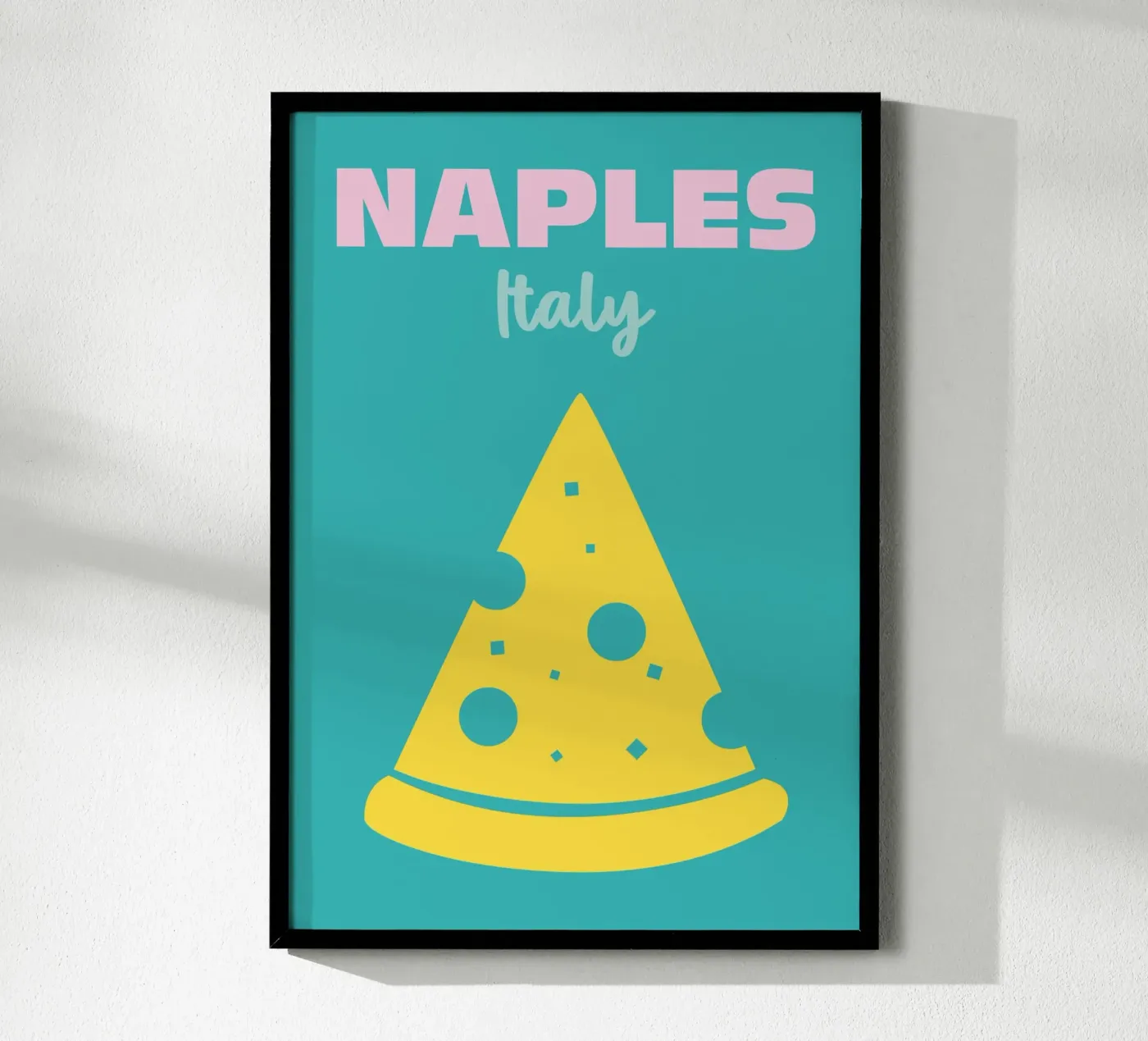 Naples, Italy poster da Colorful Homes