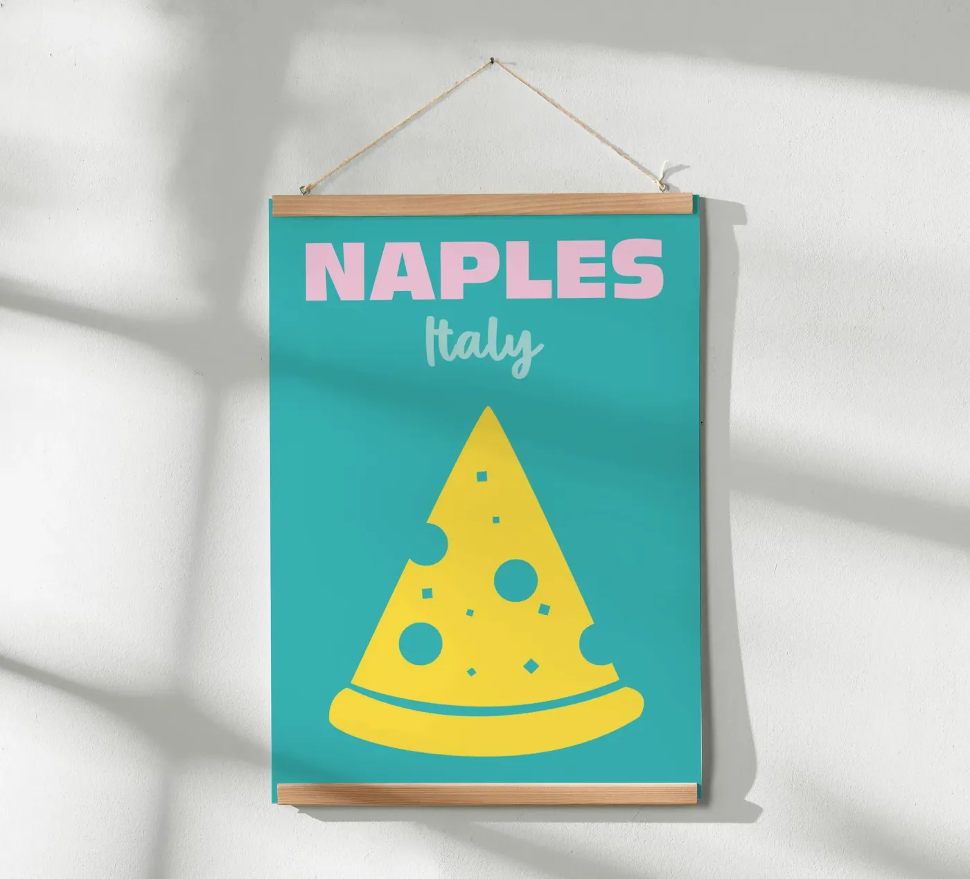Naples, Italy poster da Colorful Homes