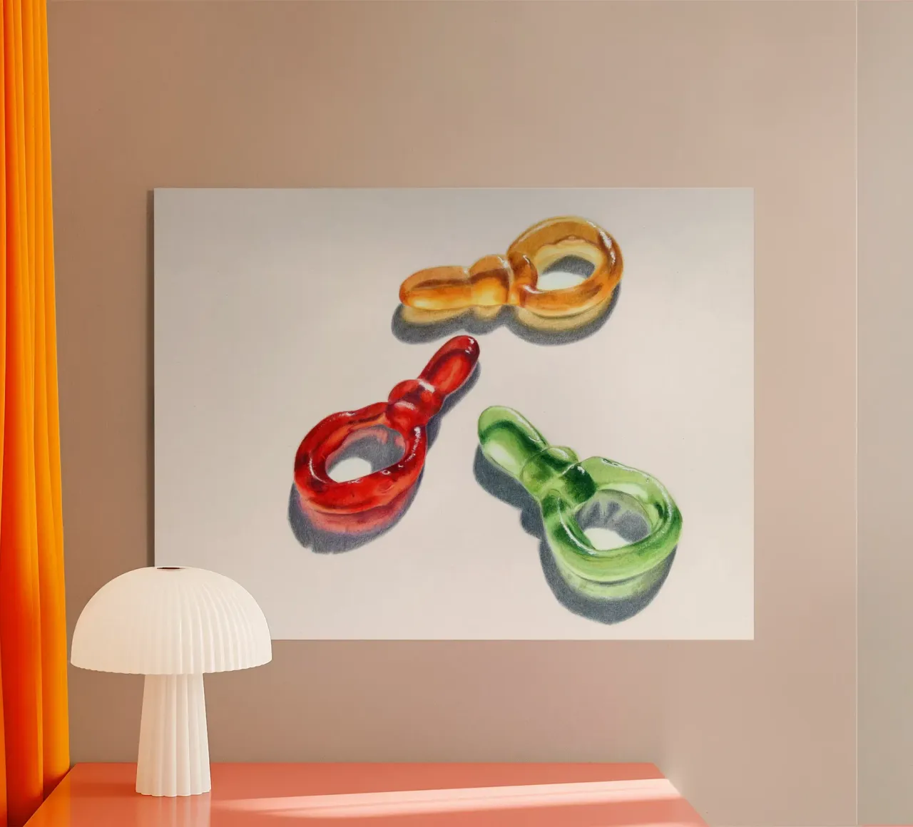 Gummischnuller plexiglass da Nordlicht Atelier