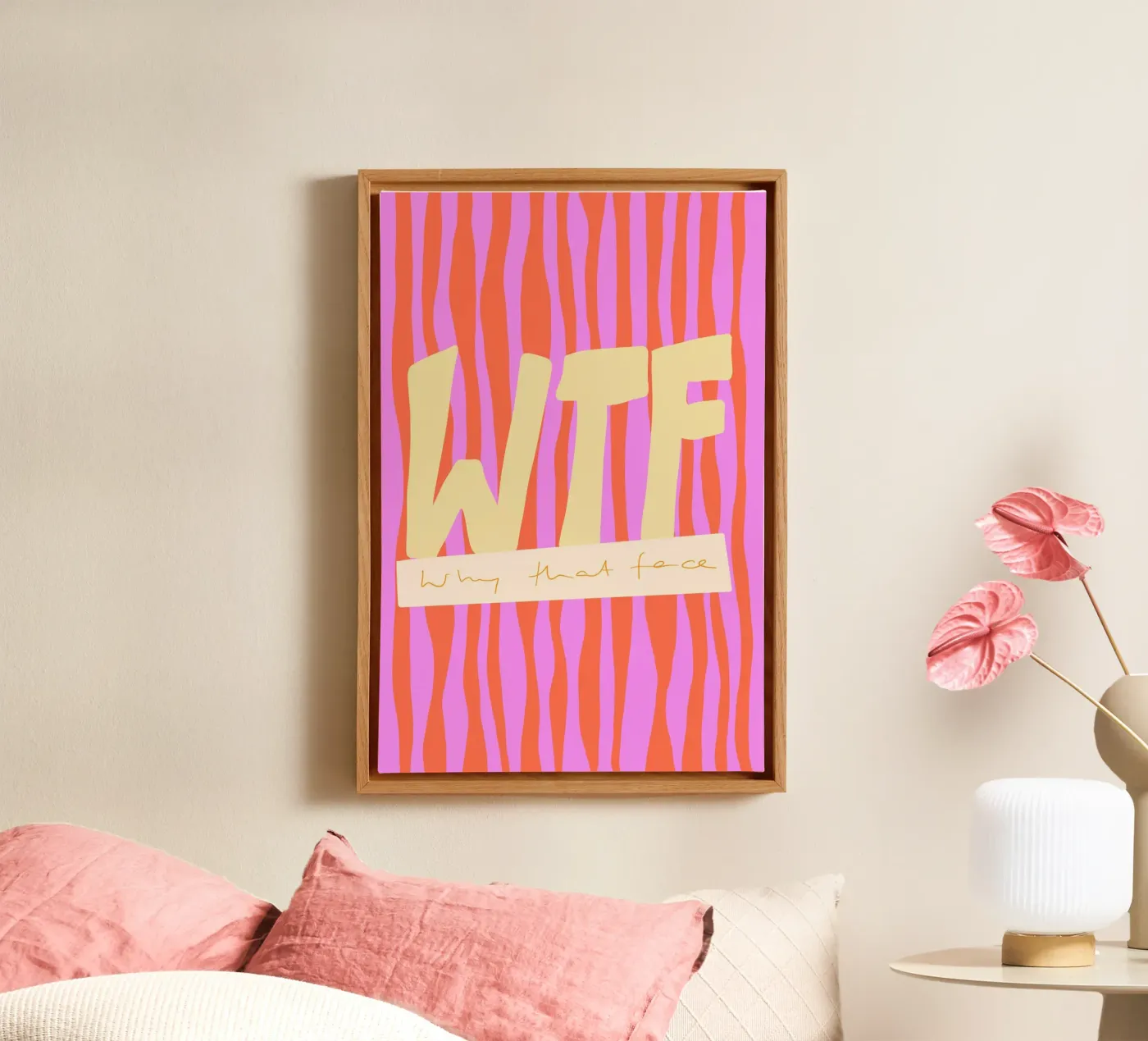 WTF canvas by Hetty Lu