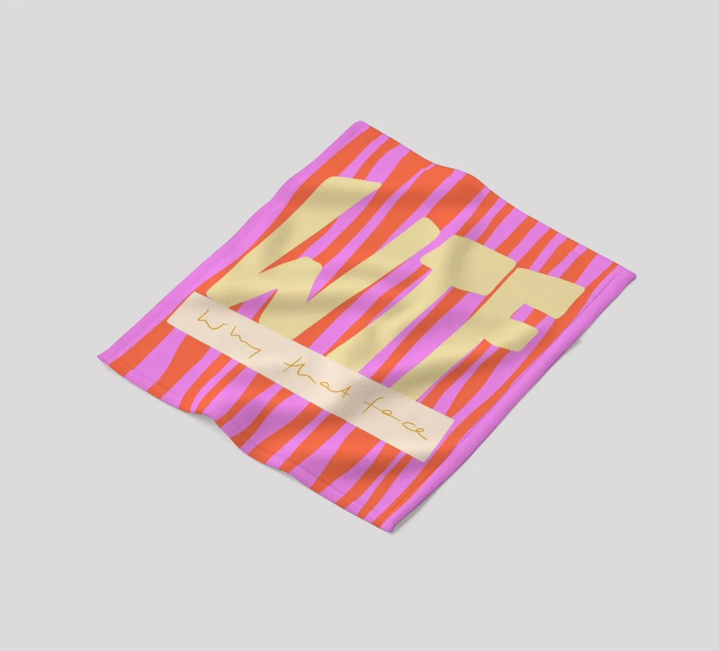 WTF Fleecedecke von Hetty Lu