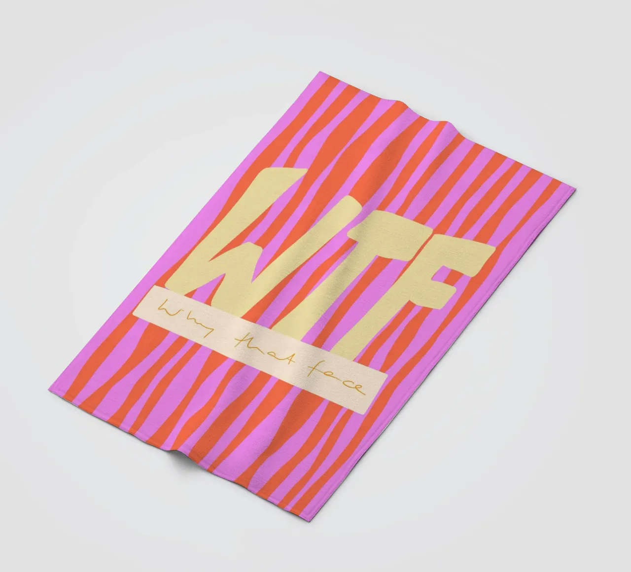 WTF fleecedeken van Hetty Lu