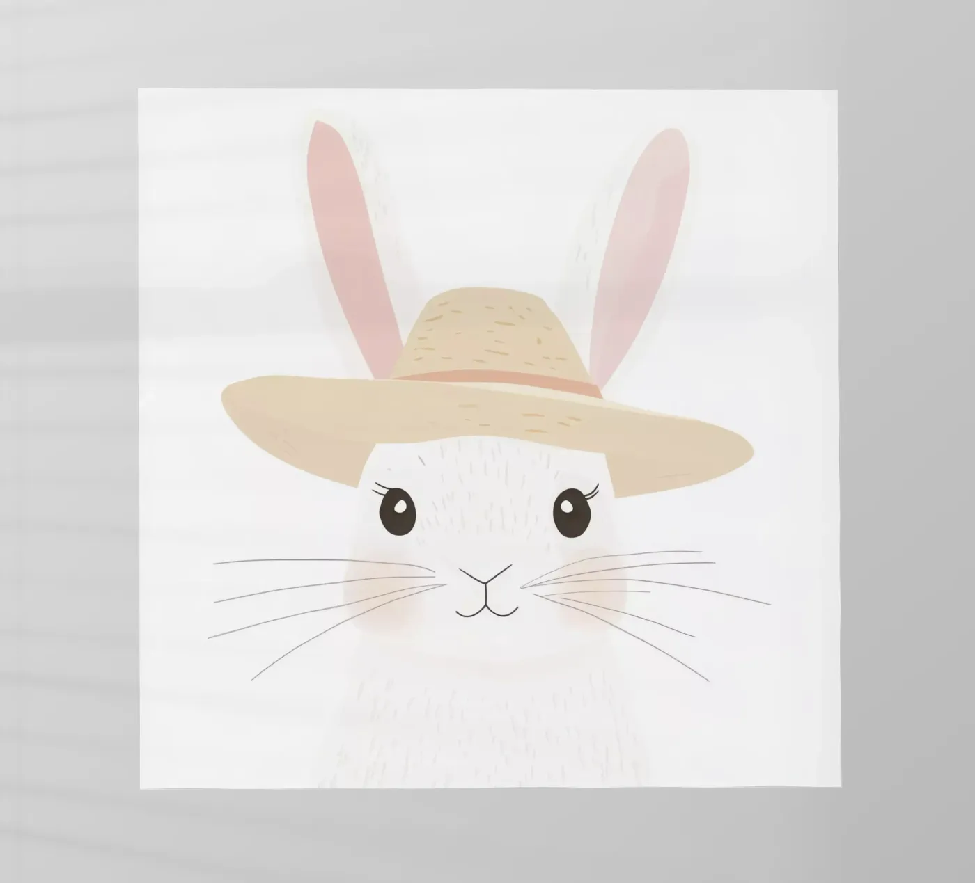 Cute Rabbit 4 pellicola backlit da So Cute Land - Affiches et posters