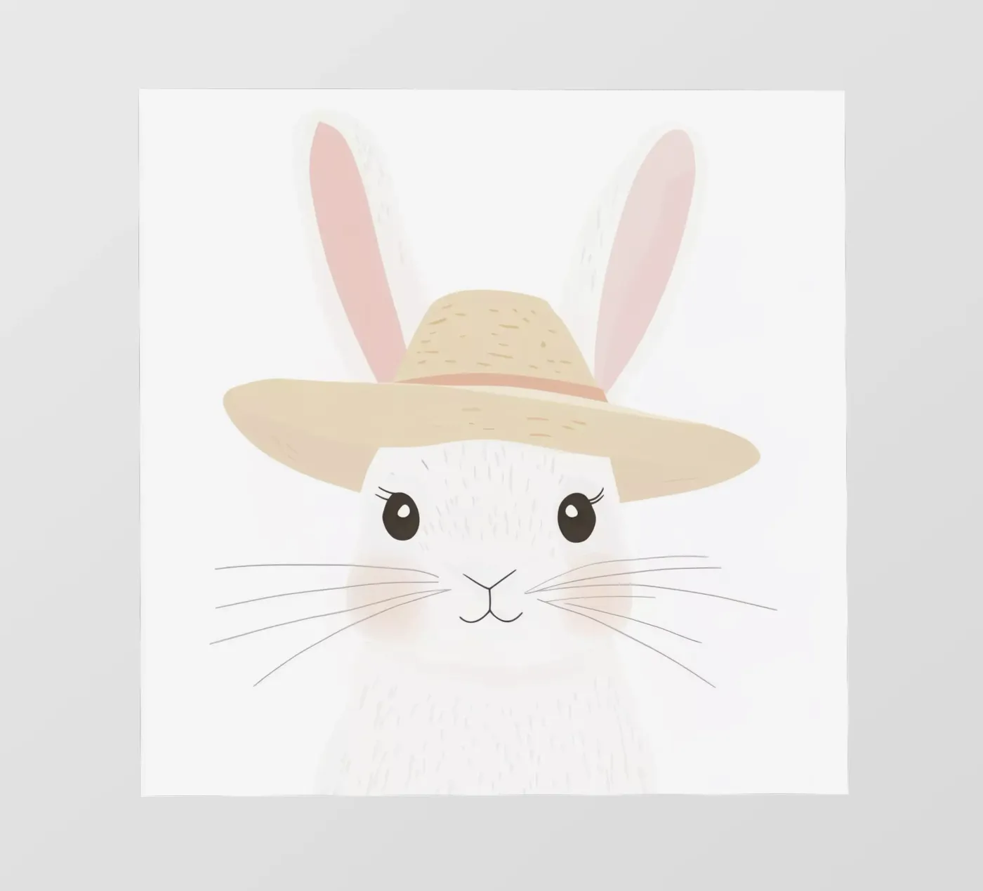 Cute Rabbit 4 pellicola backlit da So Cute Land - Affiches et posters