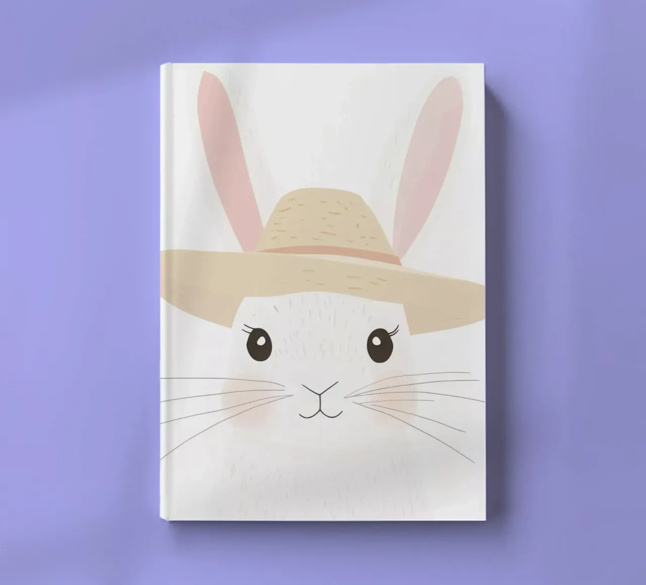 Cute Rabbit 4 notebook by So Cute Land - Affiches et posters