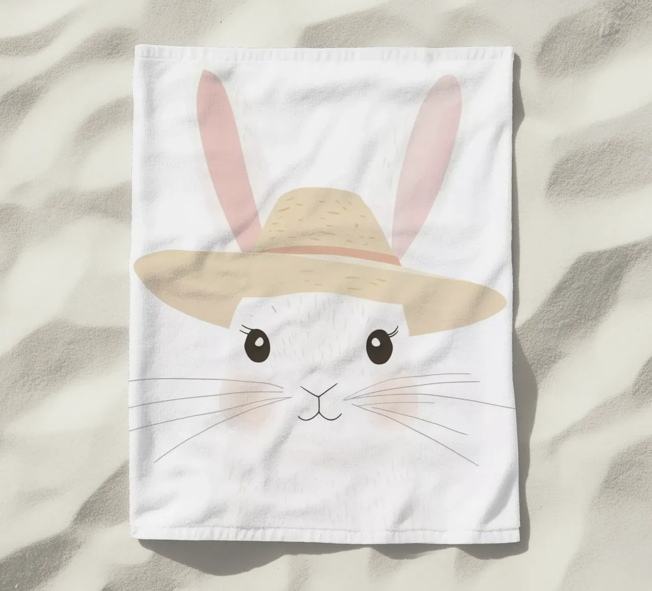 Cute Rabbit 4 telo mare da So Cute Land - Affiches et posters