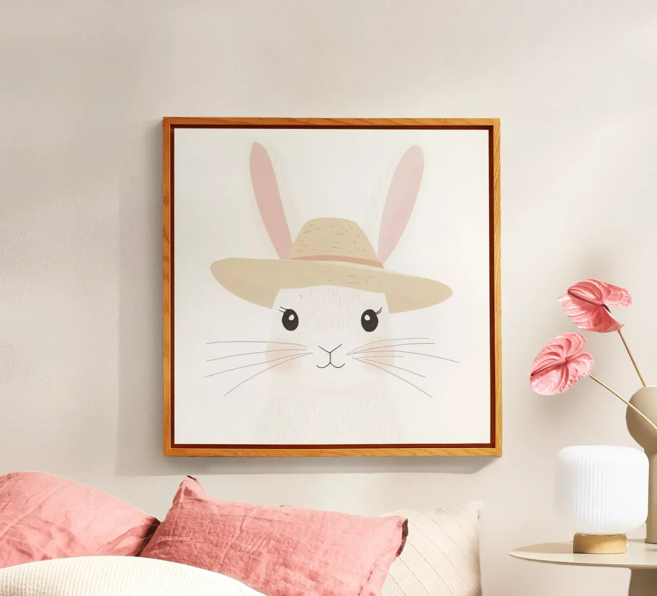 Cute Rabbit 4 plexiglass da So Cute Land - Affiches et posters