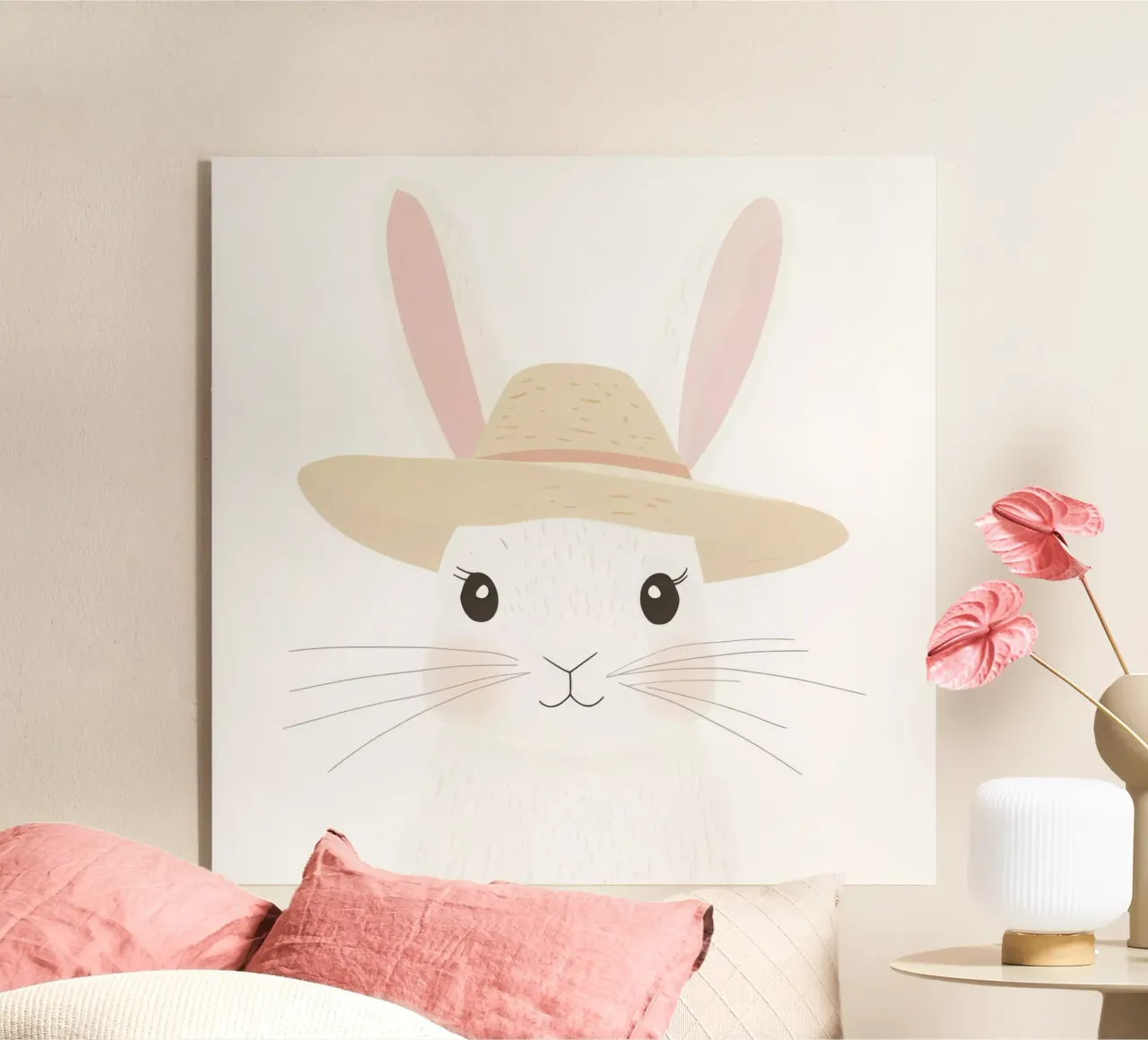 Cute Rabbit 4 plexiglass da So Cute Land - Affiches et posters