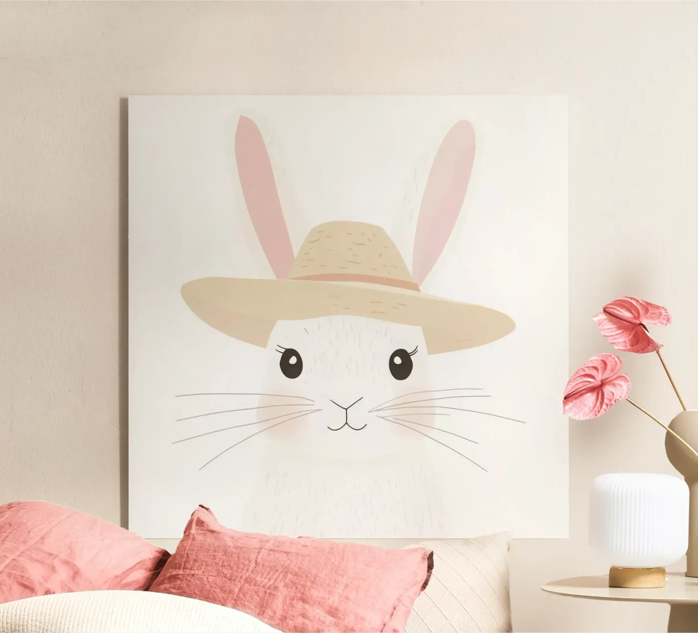 Cute Rabbit 4 plexiglass da So Cute Land - Affiches et posters