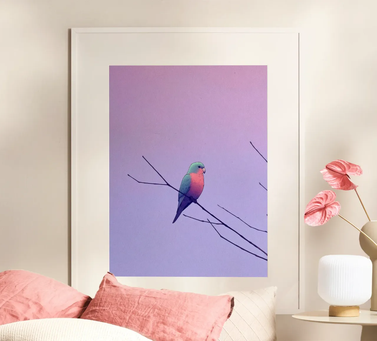 Softly, Alone poster by Mosaic Dialogue