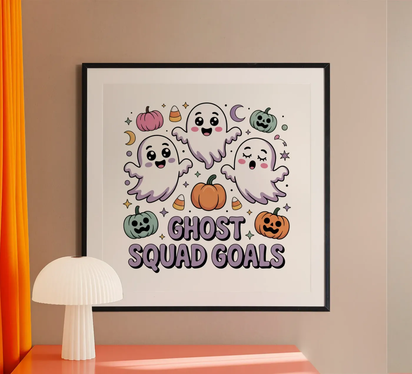 Ghost squad goals poster van Sasyall Graphics