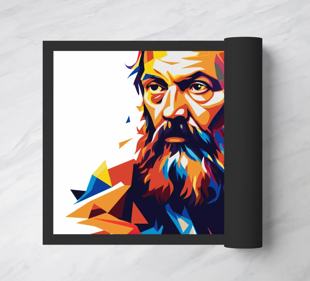 Galileo Galilei in WPAP Pop ARt zerbino da vectorartnesia