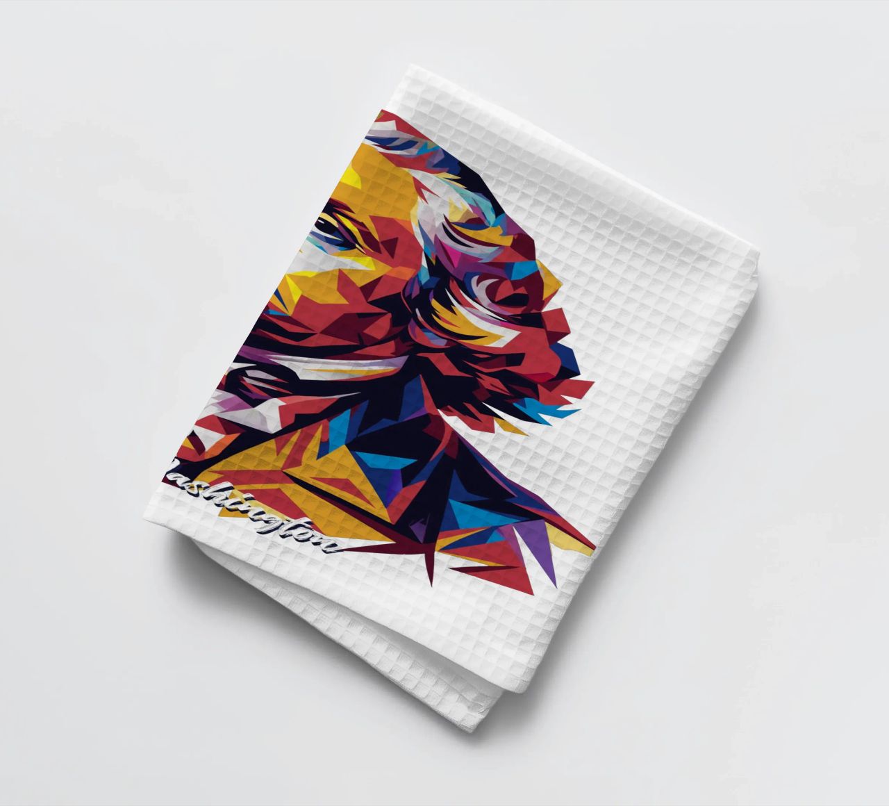 George Washington in WPAP Pop Art canovaccio da cucina da vectorartnesia