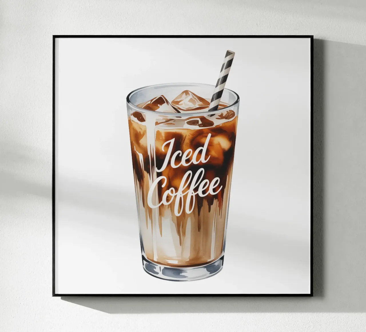 Iced coffee plexiglass da Sasyall Graphics