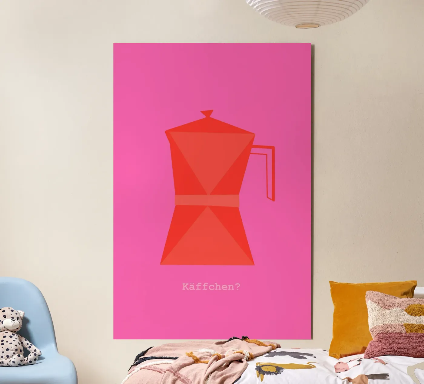 Käffchen? alluminio dibond da Hetty Lu