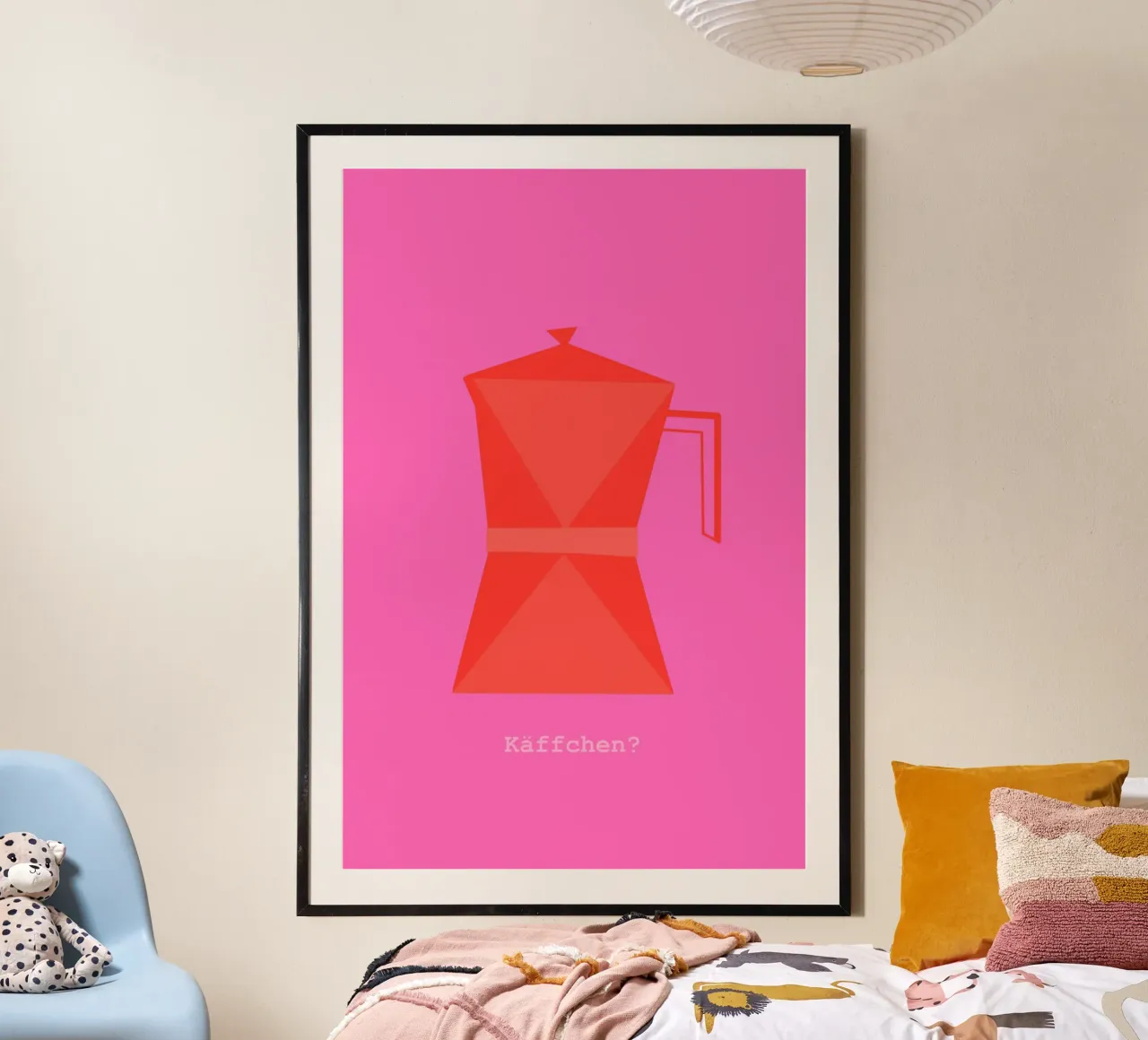 Käffchen? poster van Hetty Lu