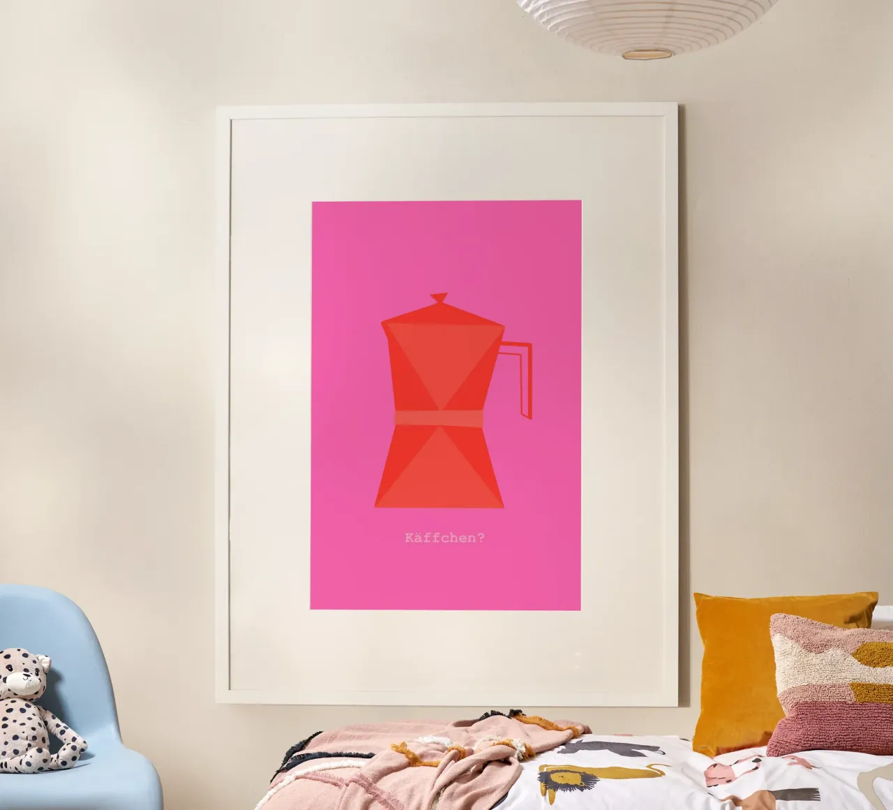 Käffchen? poster van Hetty Lu