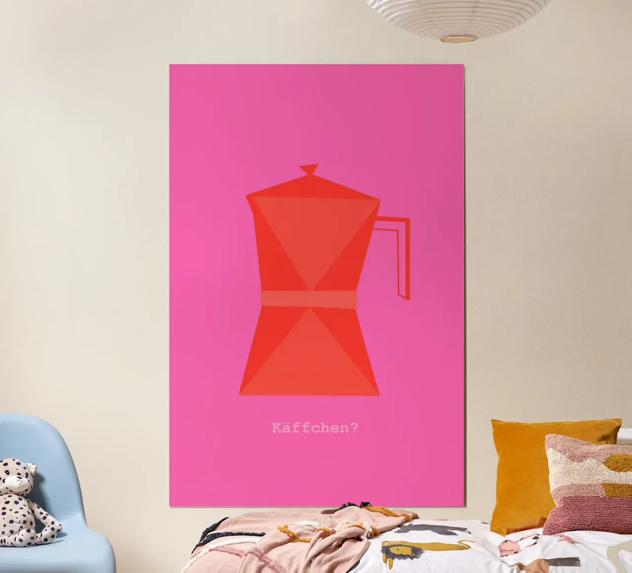 Käffchen? poster van Hetty Lu