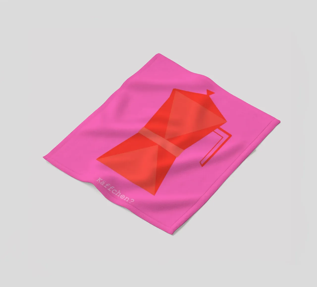 Käffchen? fleecedeken van Hetty Lu