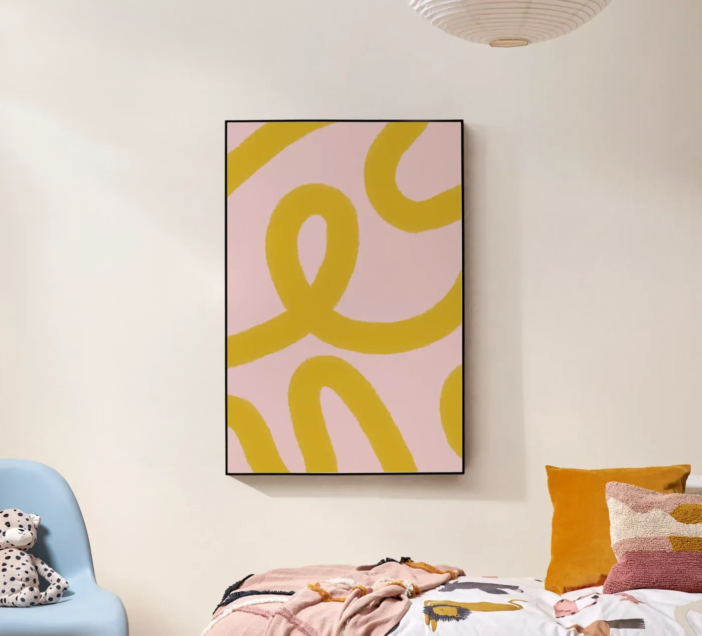 Leichtigkeit acryl van little lia studio