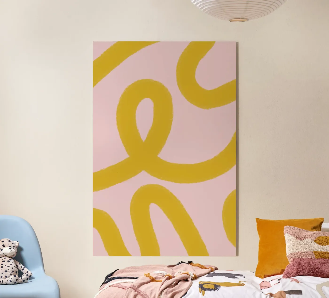 Leichtigkeit acryl van little lia studio
