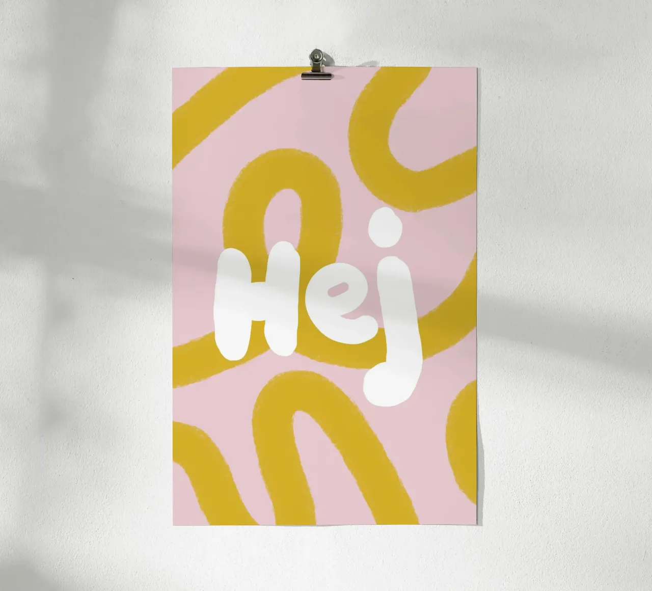 Hej poster da designlenamarie