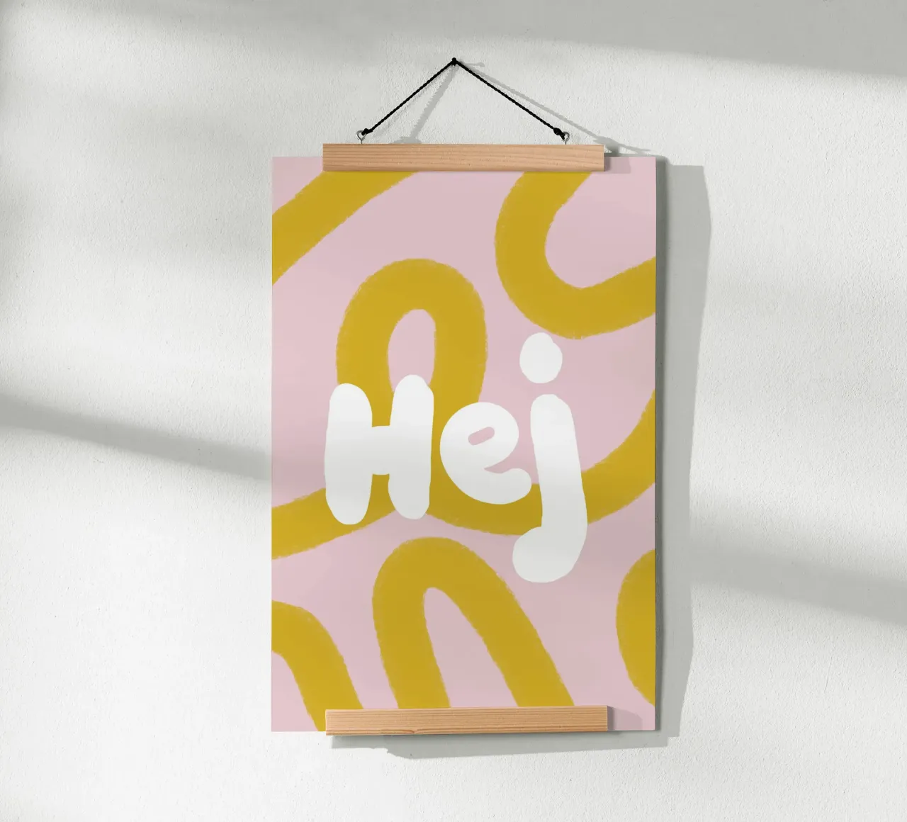 Hej poster da designlenamarie