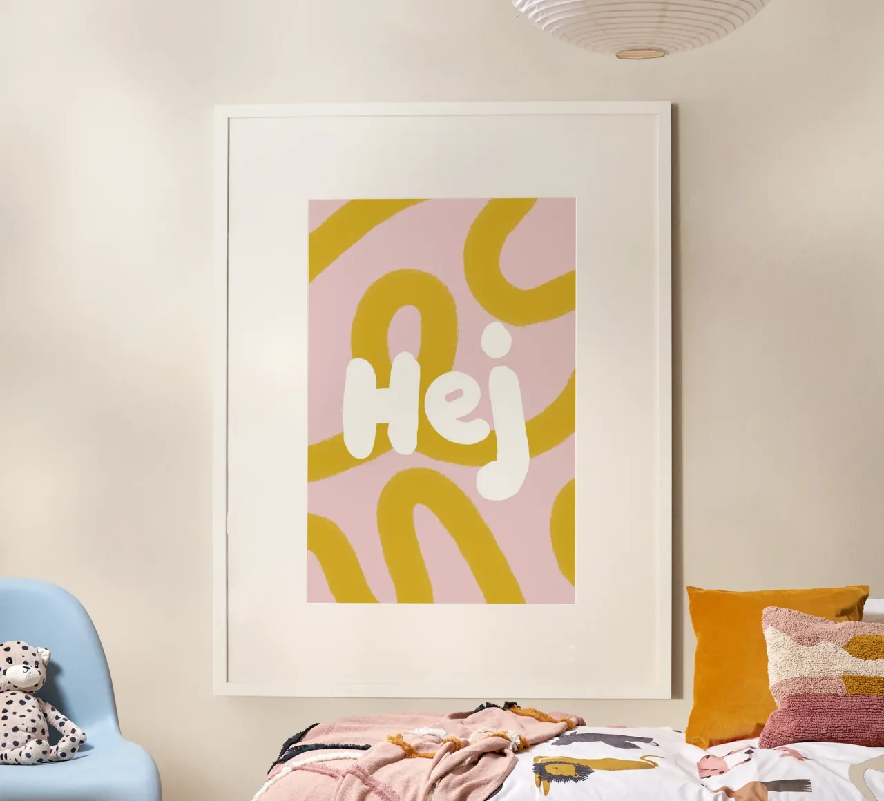 Hej poster by designlenamarie