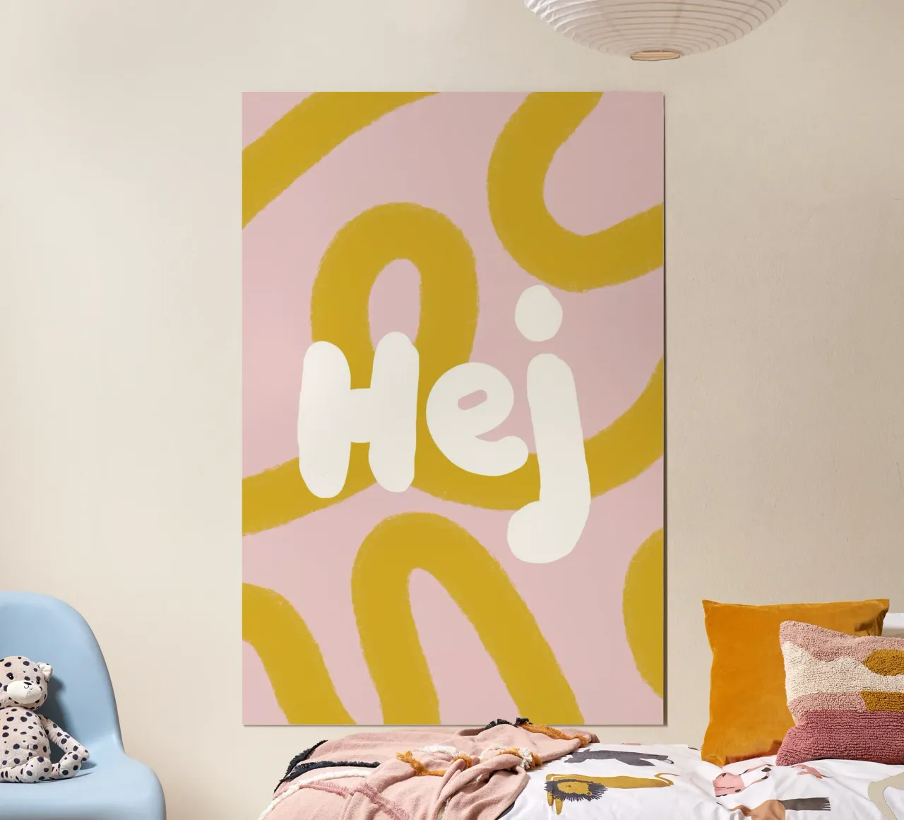 Hej poster by designlenamarie