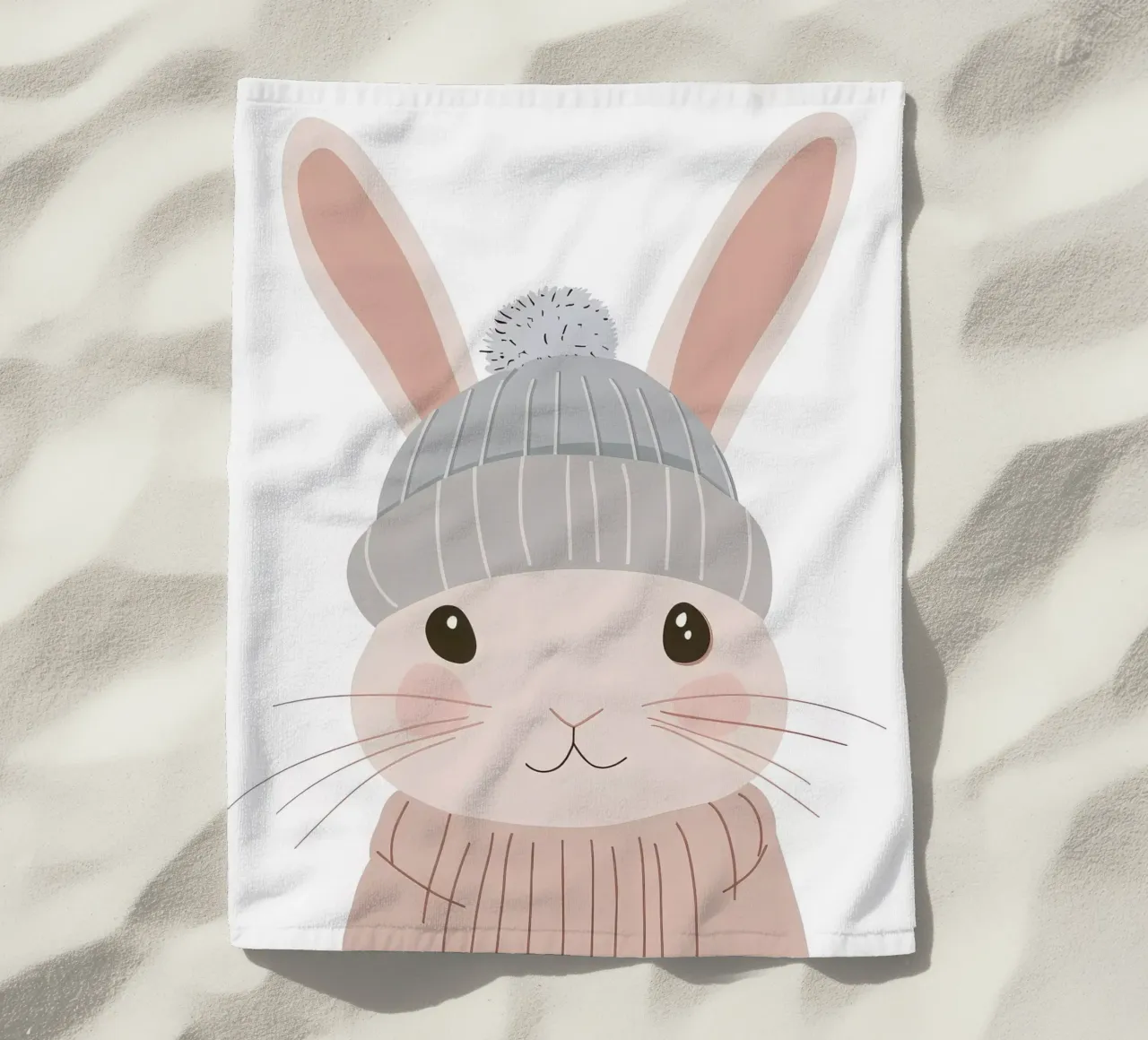 Cute Rabbit 5 telo mare da So Cute Land - Affiches et posters