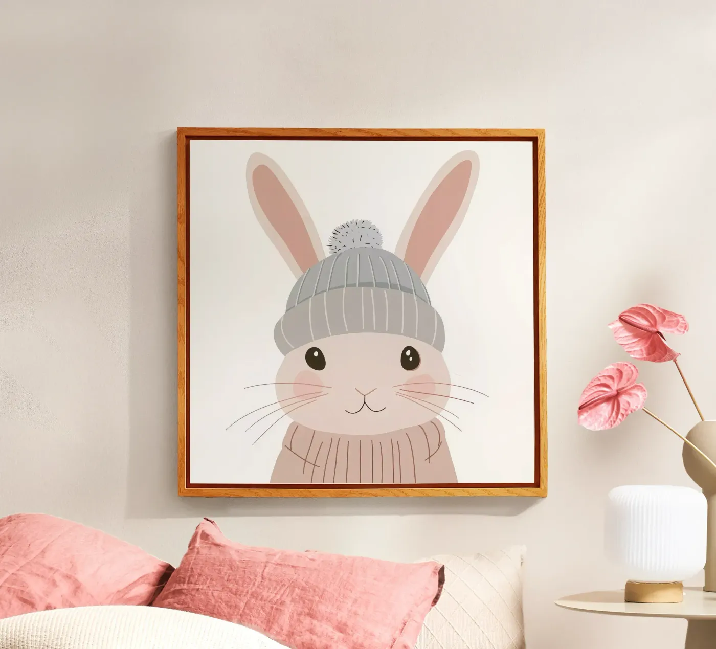 Cute Rabbit 5 Acryl-Glas von So Cute Land - Affiches et posters