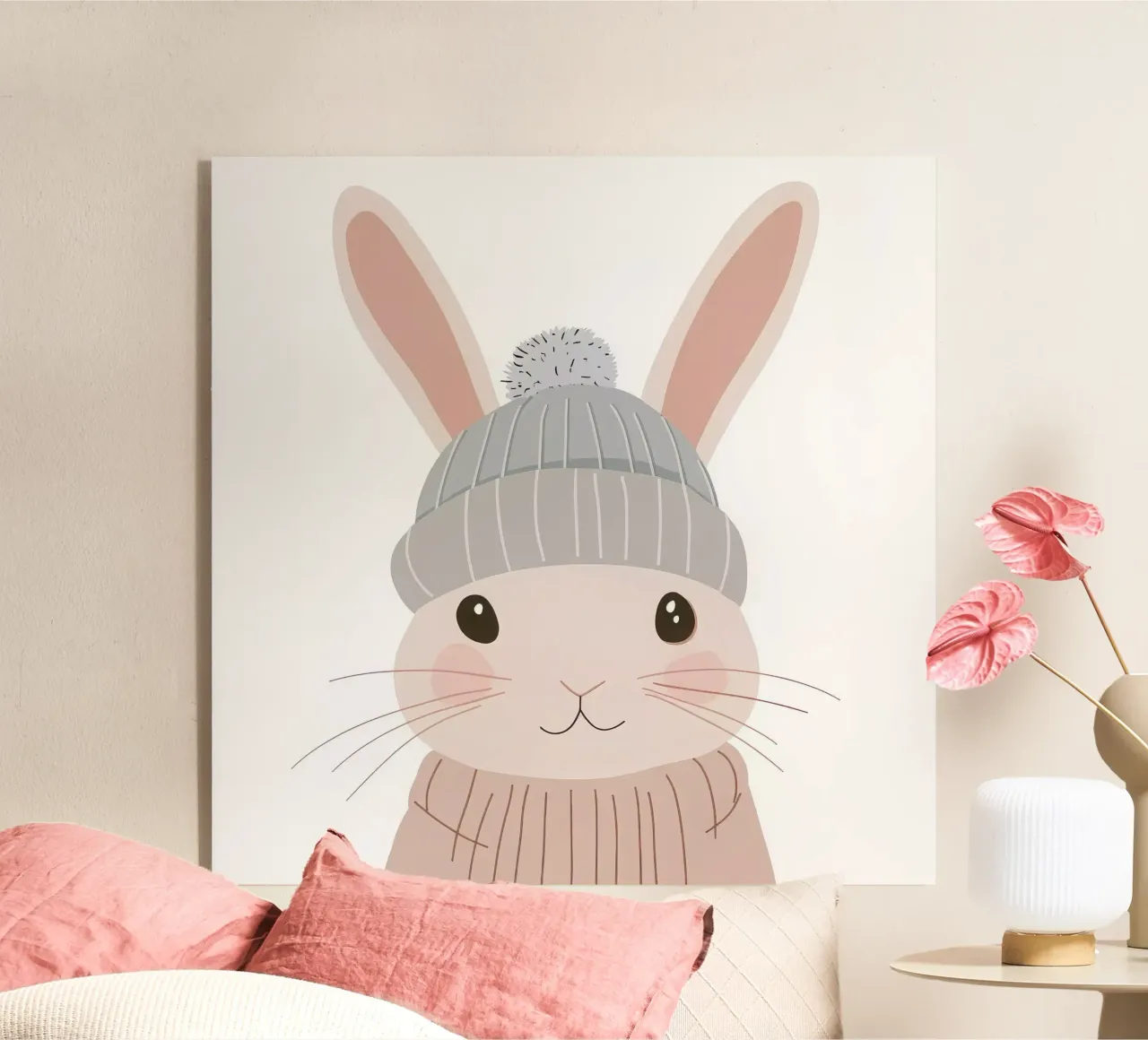 Cute Rabbit 5 plexiglass da So Cute Land - Affiches et posters