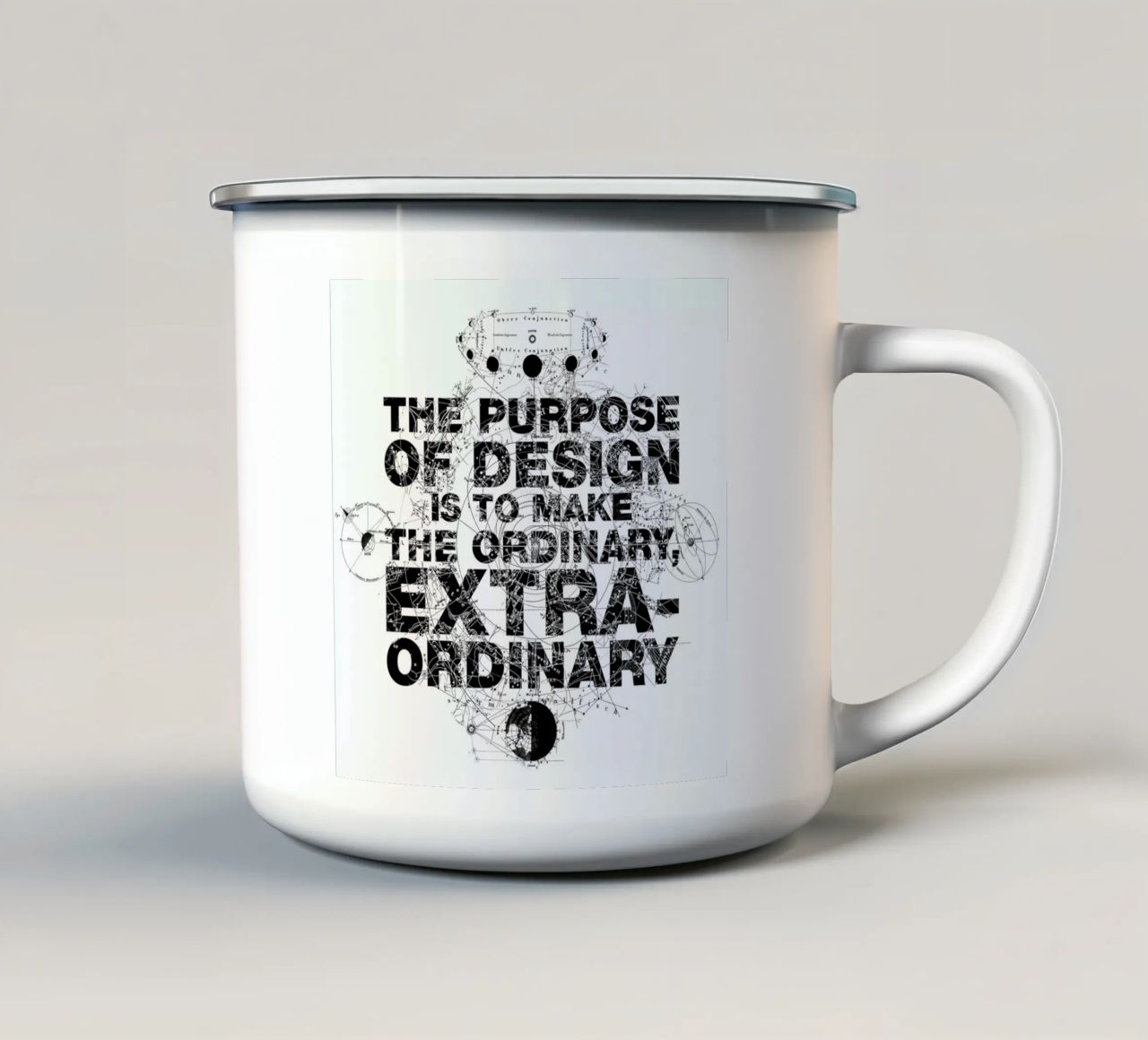 Creativesentenses 5 tazza in smalto da Mr Cup