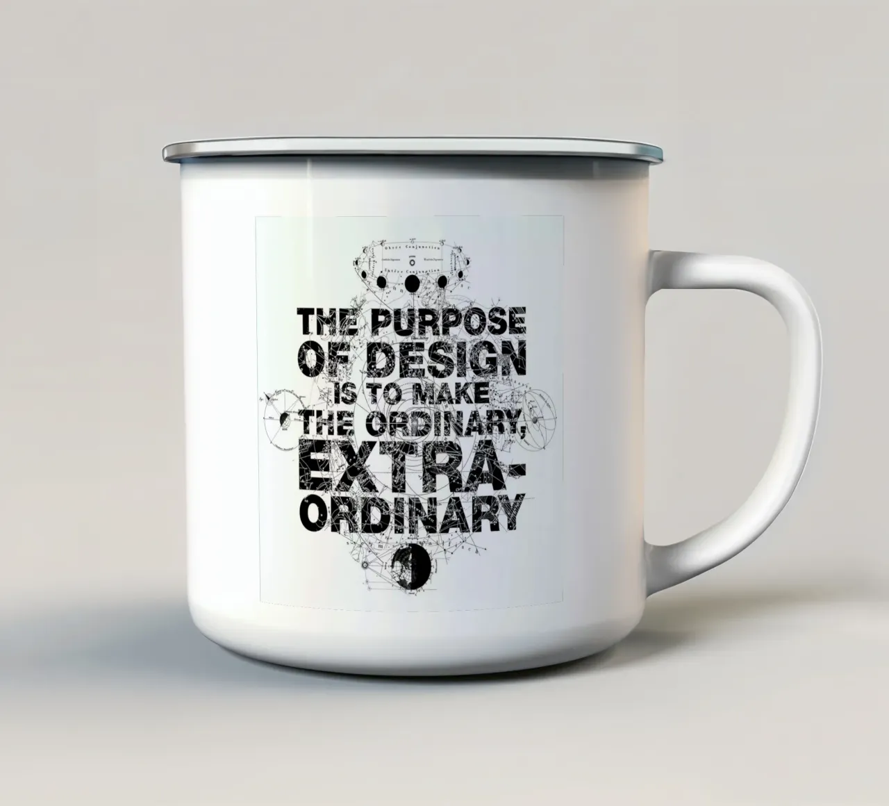 Creativesentenses 5 tazza in smalto da Mr Cup