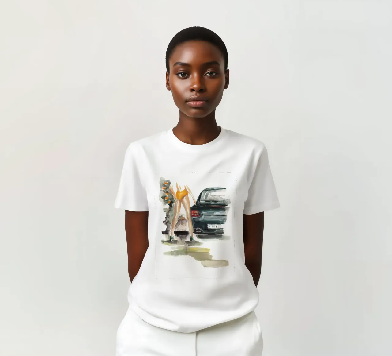 The Rolling Start t-shirt da Victoria Verbaan