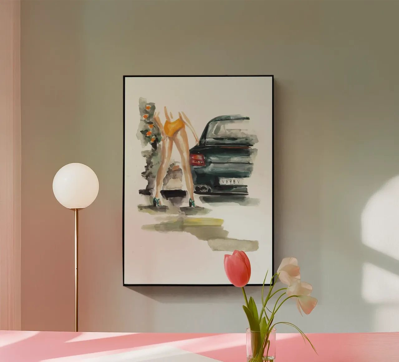 The Rolling Start plexiglass da Victoria Verbaan