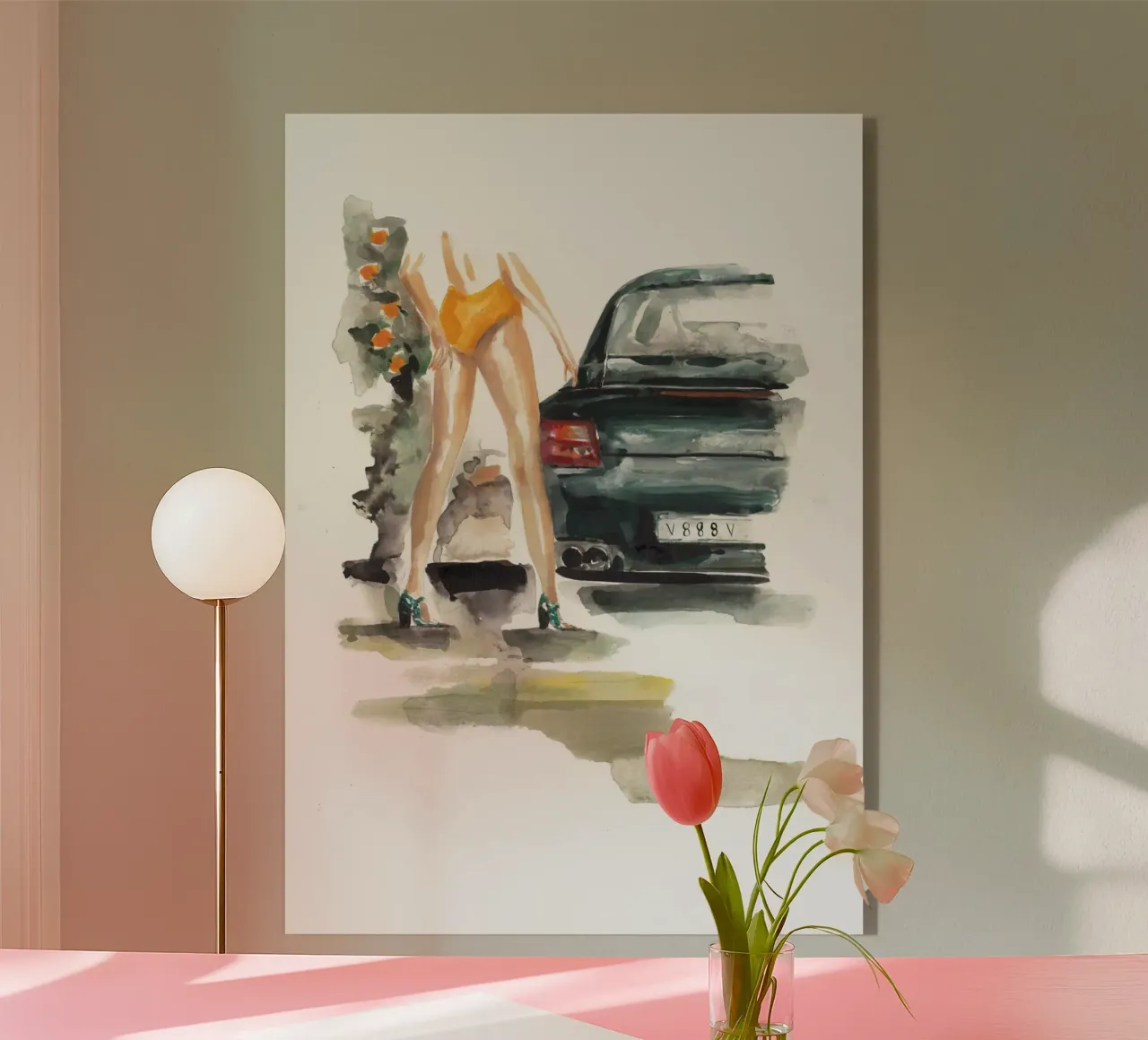 The Rolling Start plexiglass da Victoria Verbaan