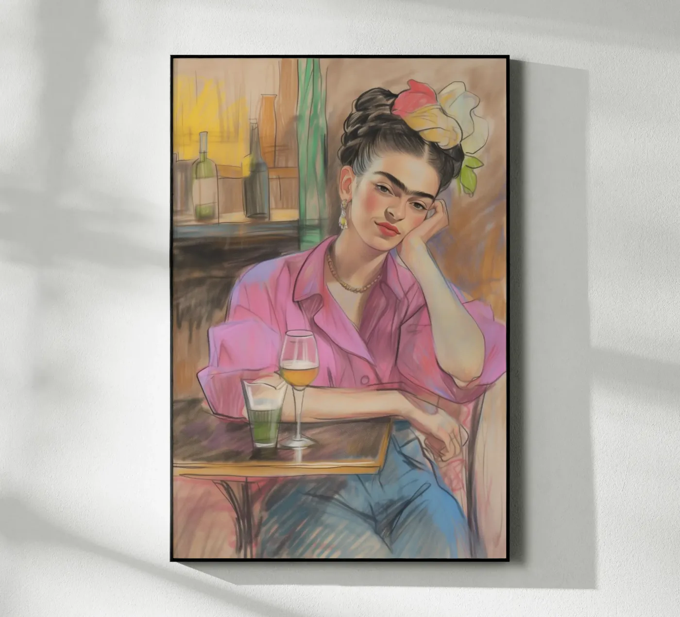 Frida Creative Break plexiglas de Carinaprint