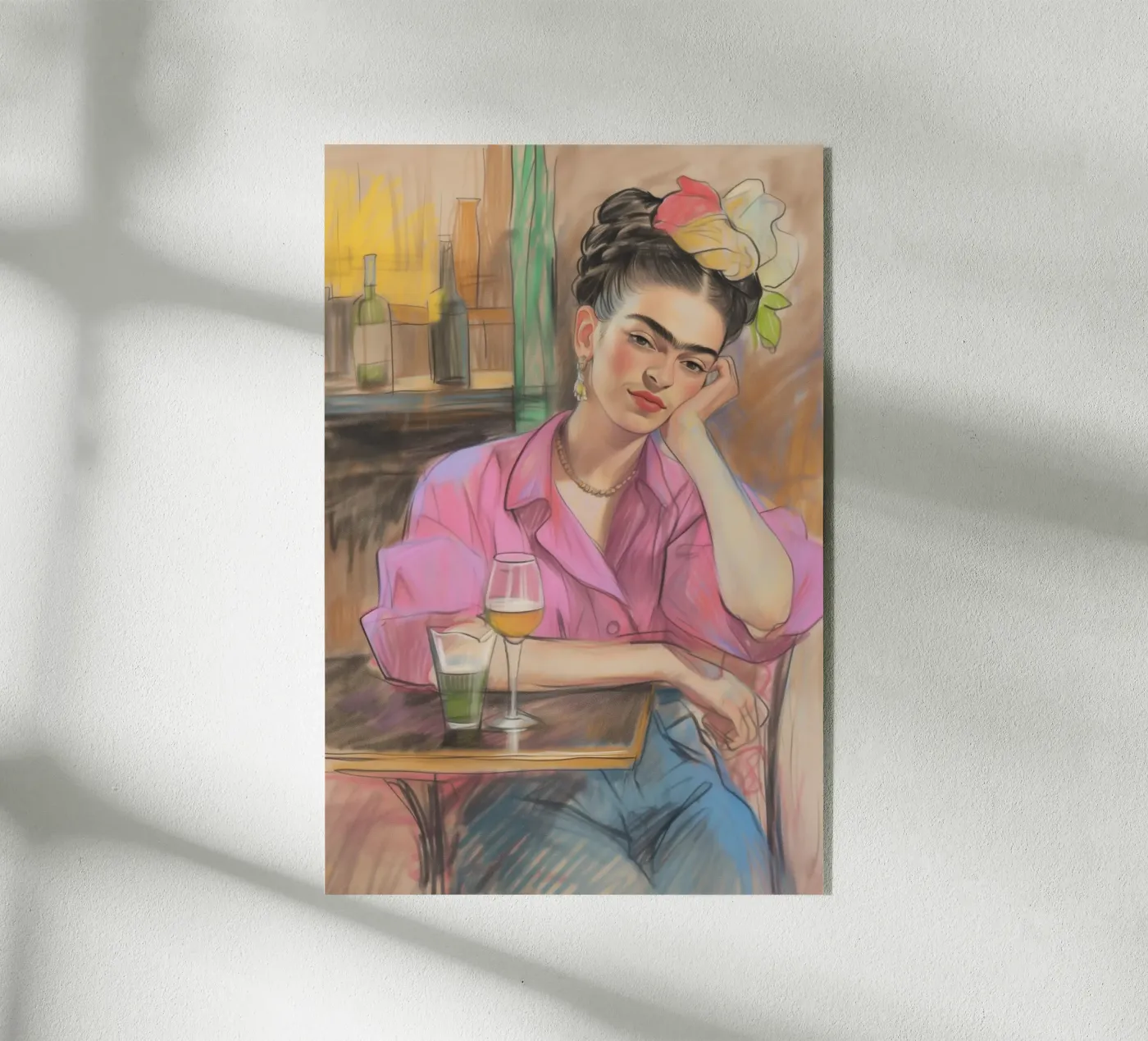 Frida Creative Break plexiglas de Carinaprint