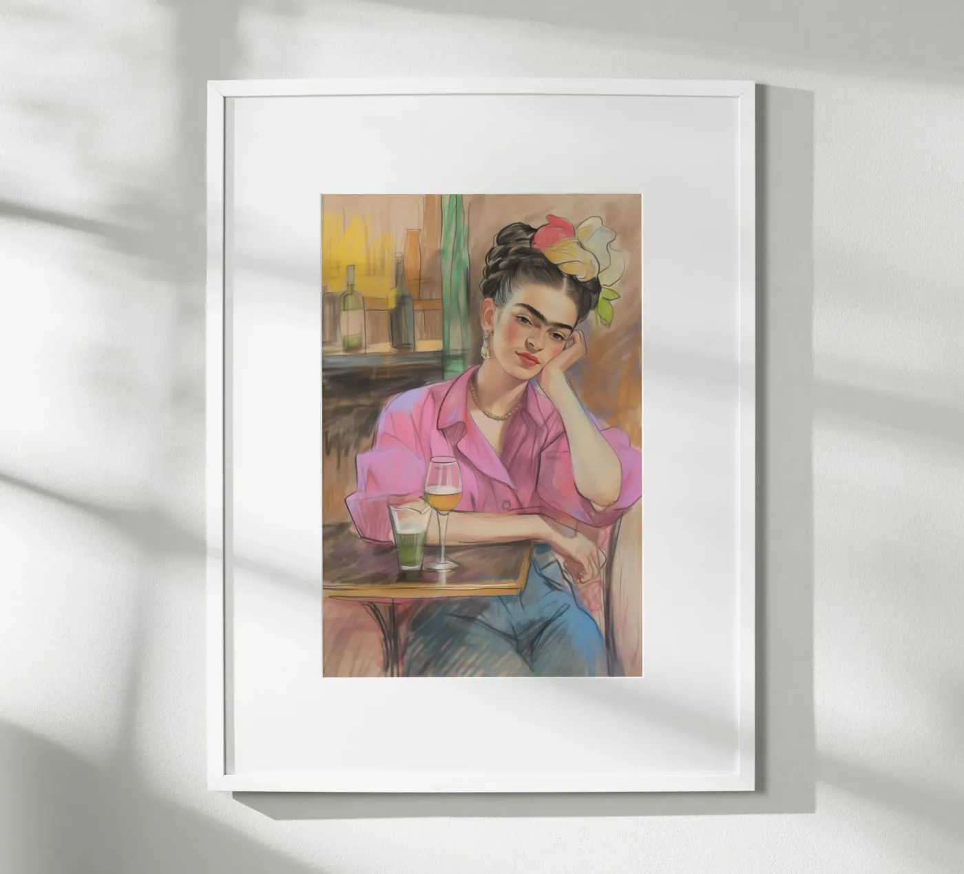 Frida creativa Pausa poster da Carinaprint