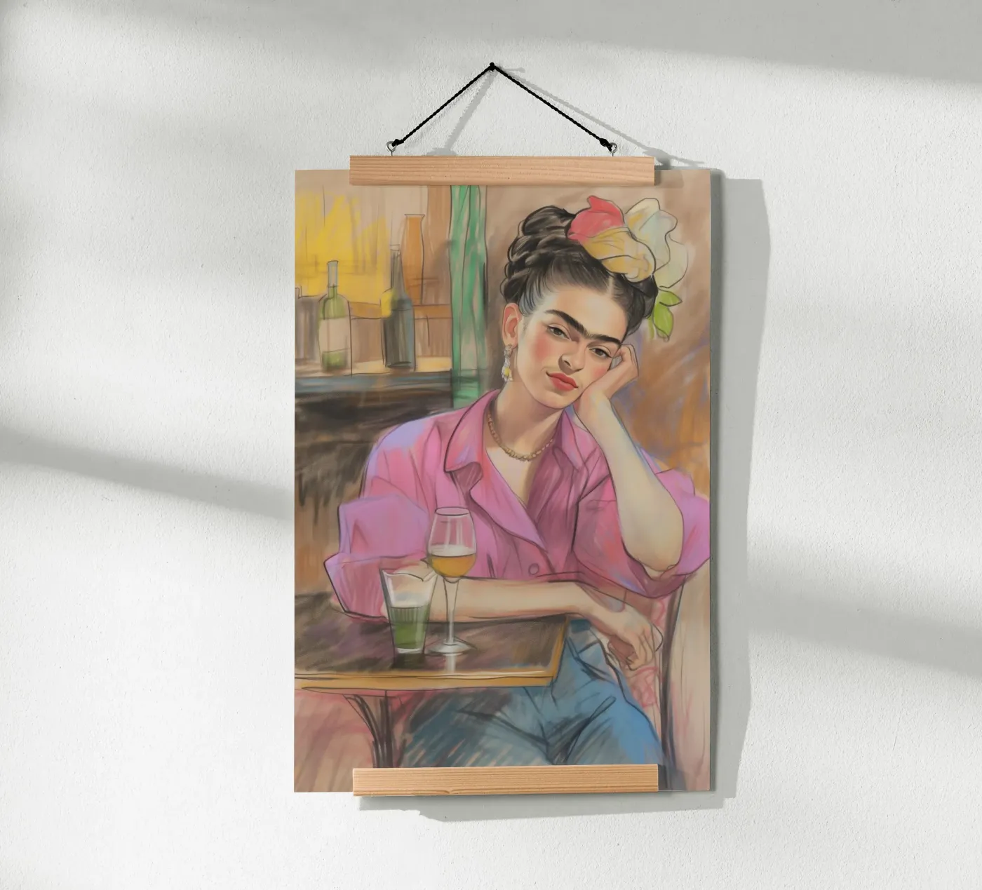 Frida creativa Pausa poster da Carinaprint