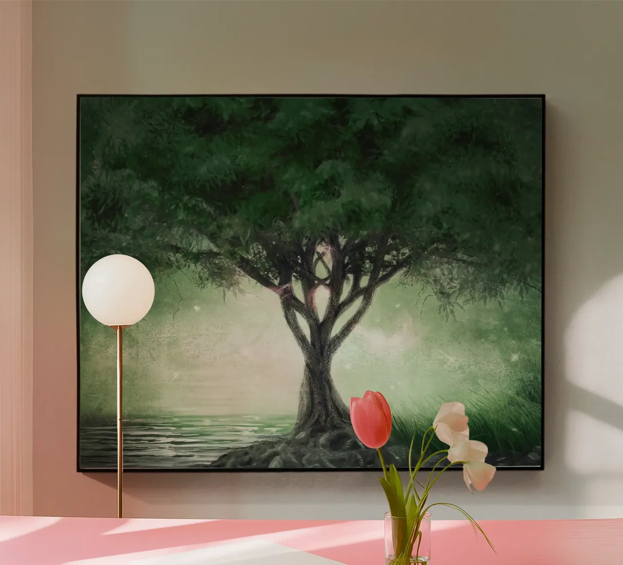 Arbre éternel plexiglas de Eva Nev