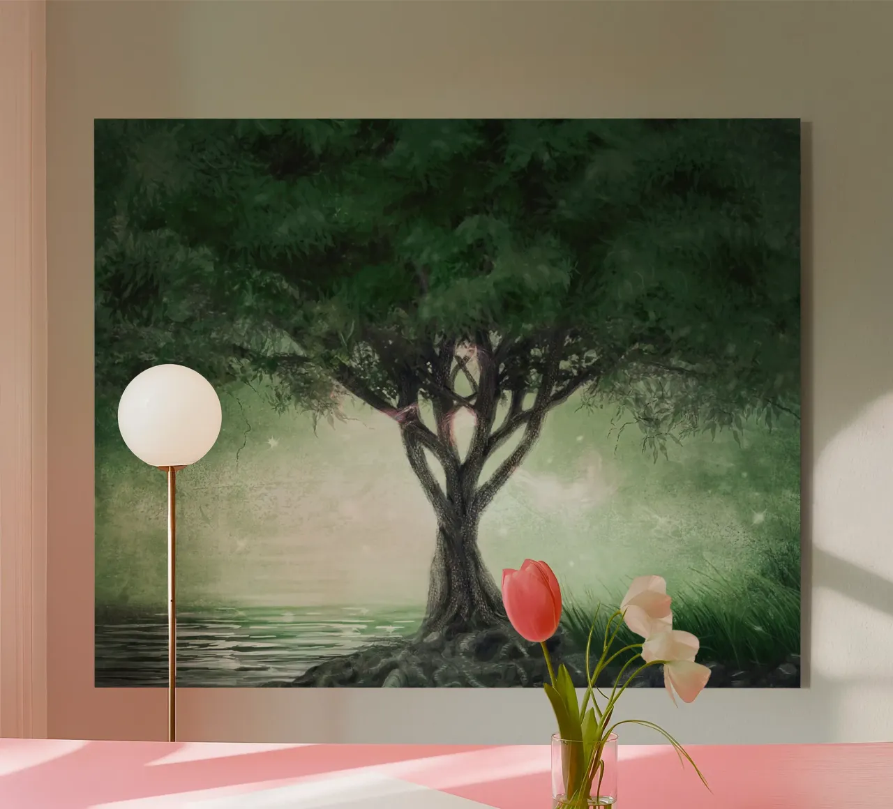 Arbre éternel plexiglas de Eva Nev