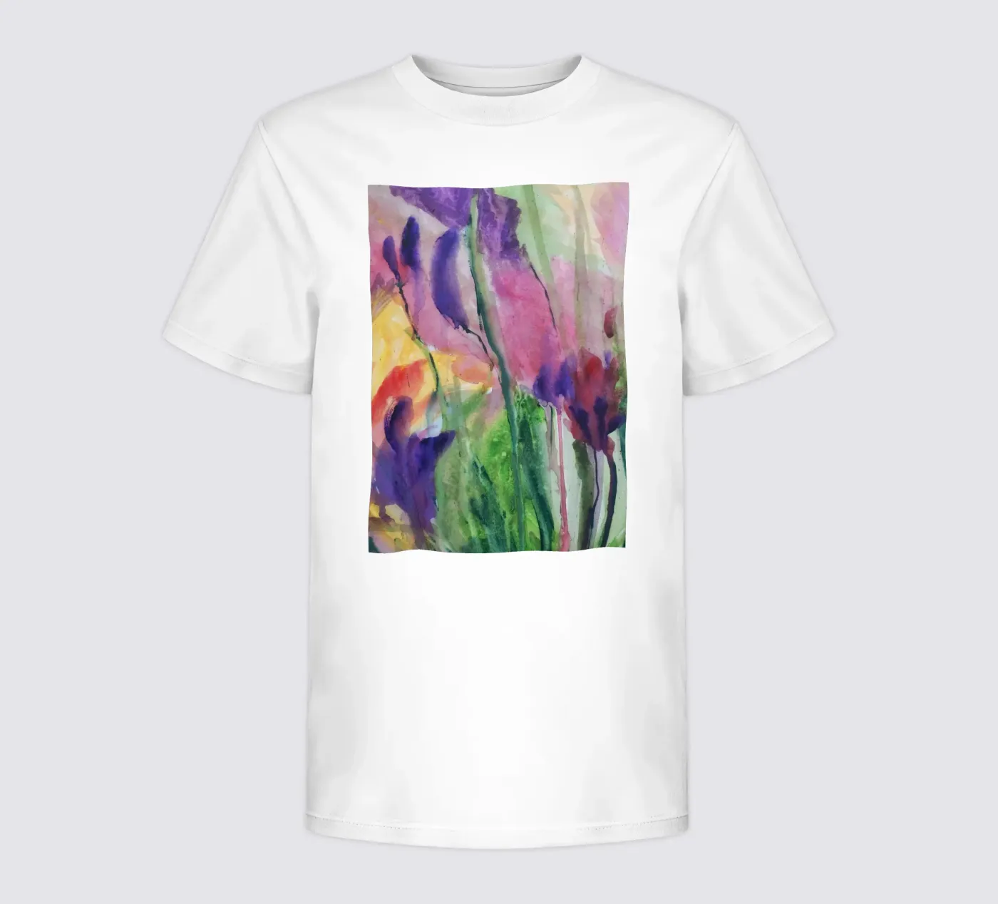 Eden t-shirt bambini da Eva Nev Watercolor
