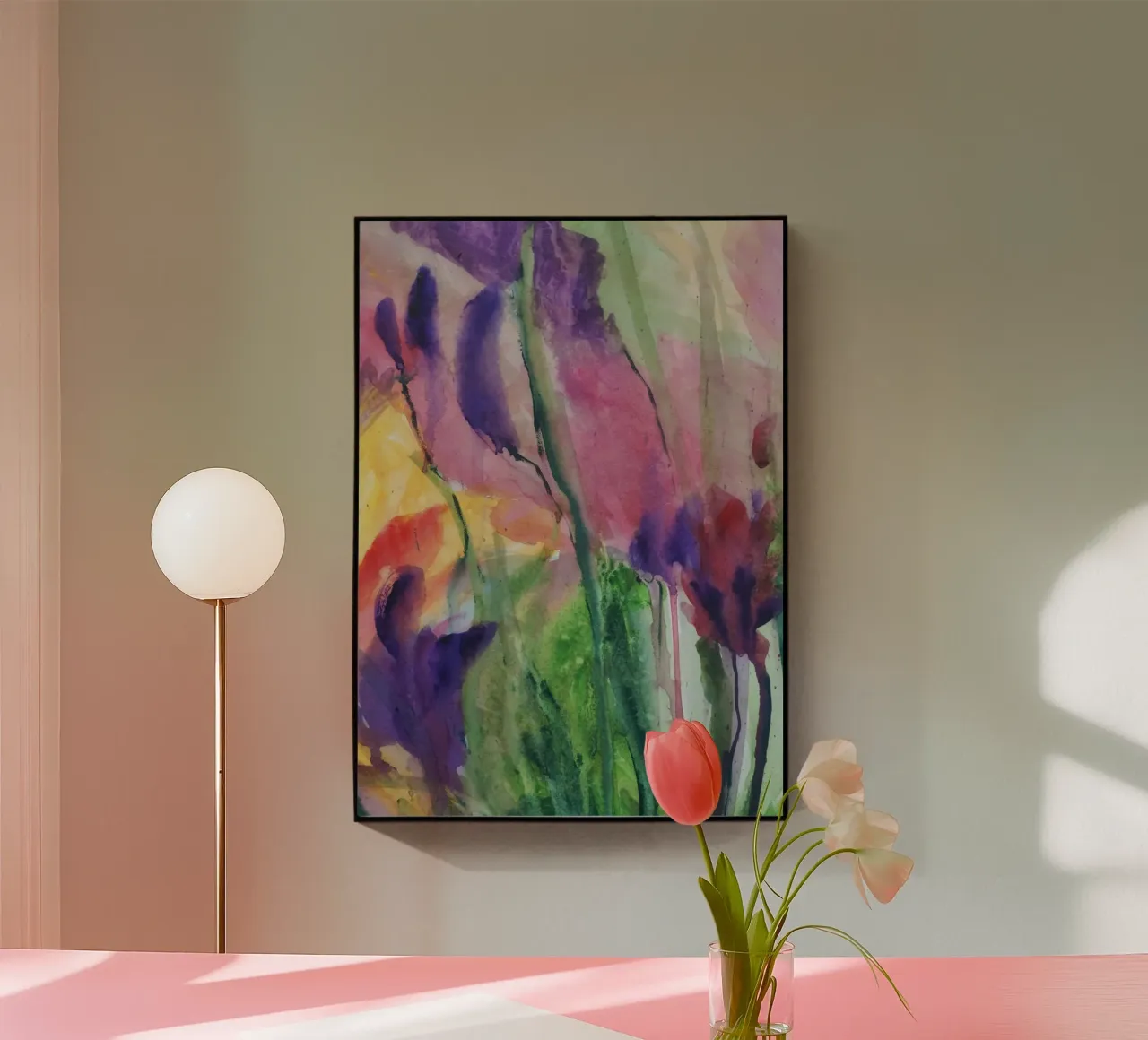 Eden plexiglass da Eva Nev Watercolor