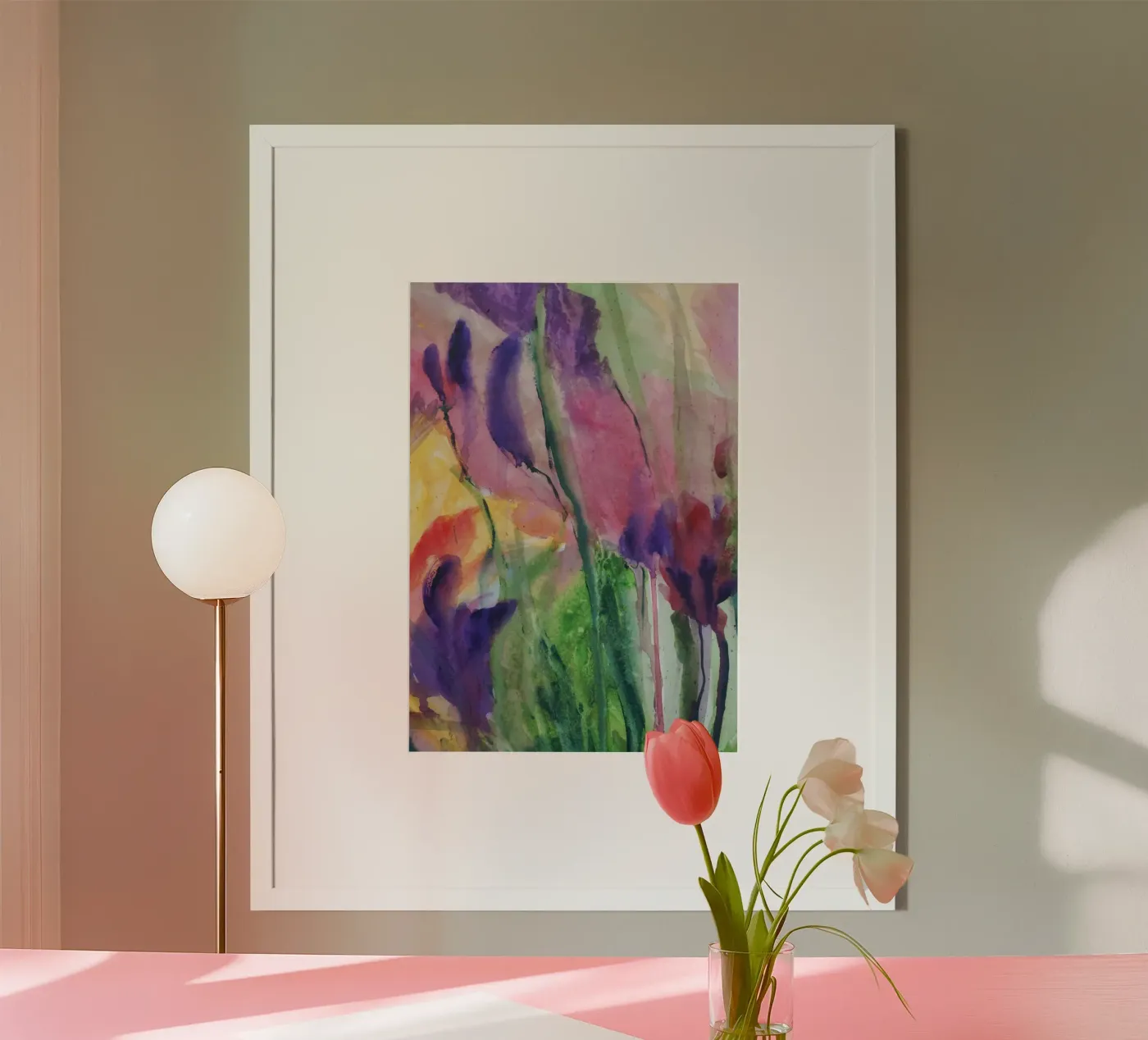 Eden poster by Eva Nev Watercolor