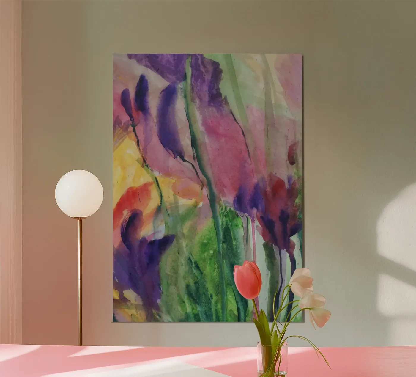 Eden poster by Eva Nev Watercolor